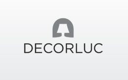 Logotipo Decorluc - Guatman Studio