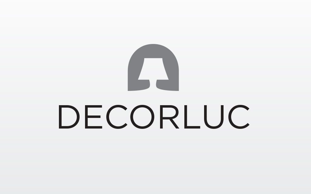 Logotipo Decorluc - Guatman Studio