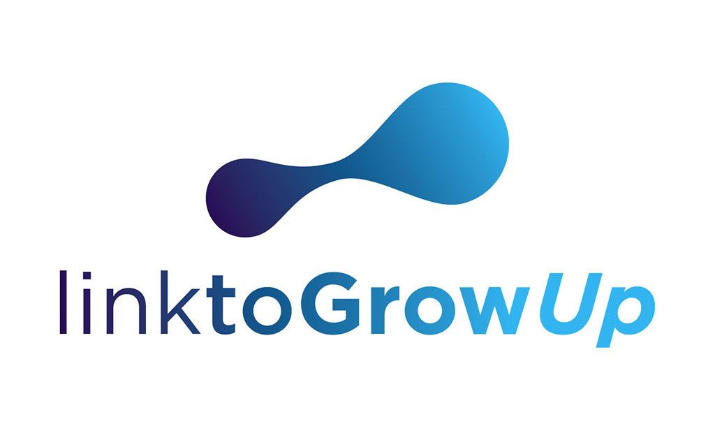 Logotipo linktogrowup - Guatman Studio