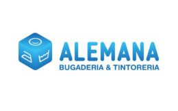 Logotipo Bugaderia Alemana - Guatman Studio