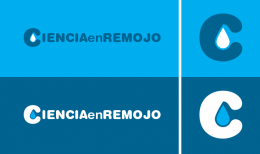 Logotipo Ciencia en Remojo - Guatman Studio