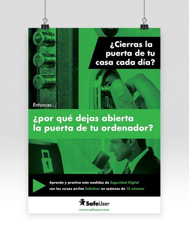 Safe User Poster 03 - Guatman Studio